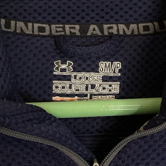 Under Armour Loose All Season Gear Fuego Pullover 1/4 Zip Jacket Size Small - Picture 3 of 7